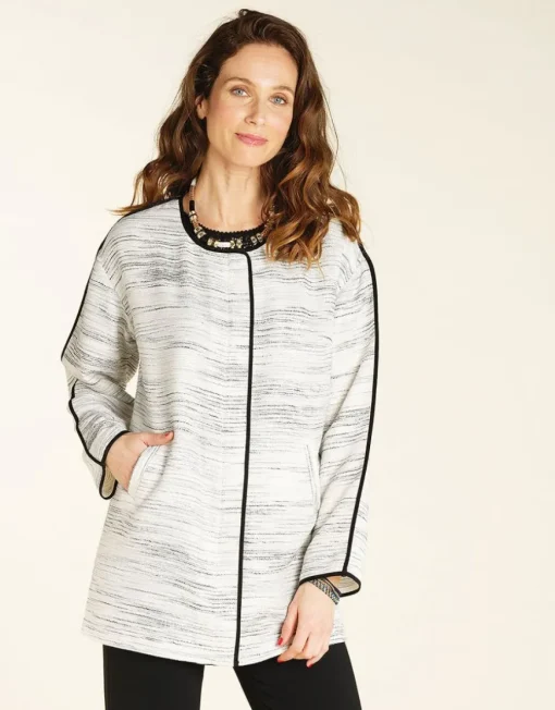 Veste longue chic