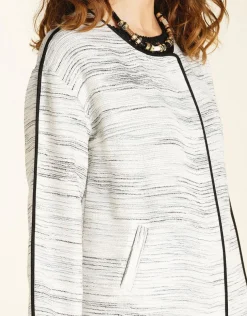 Veste longue chic