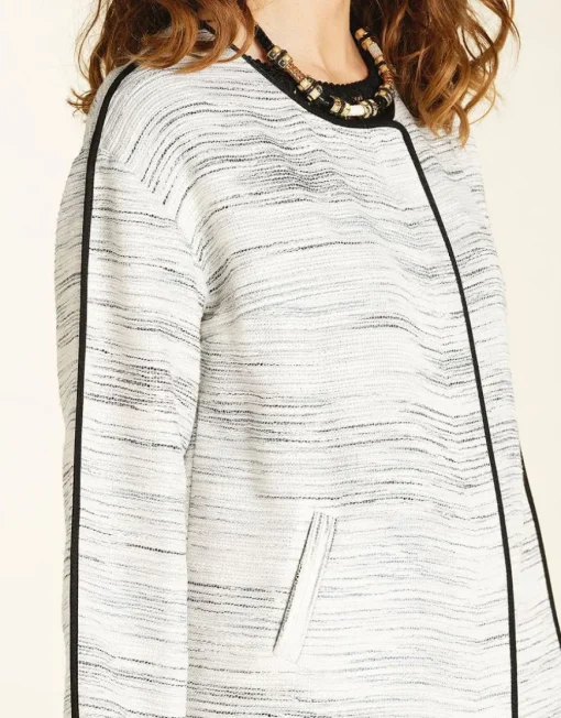 Veste longue chic