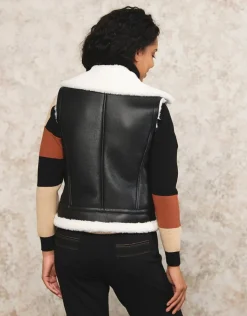 Veste sans manches noir