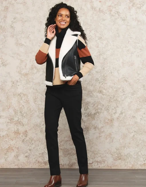 Veste sans manches noir