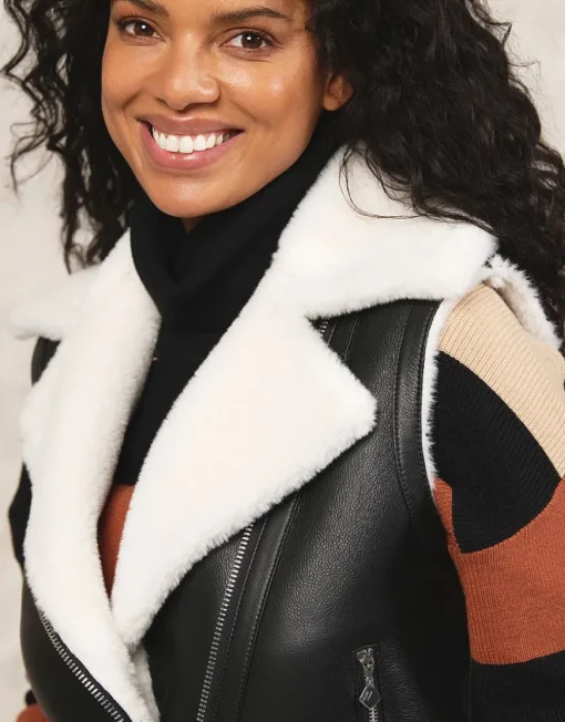 Veste sans manches noir
