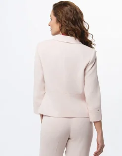 Veste tailleur chic rose