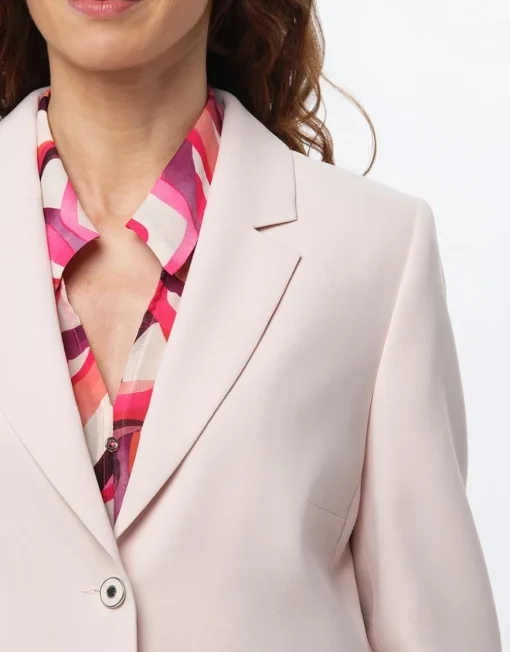 Veste tailleur chic rose