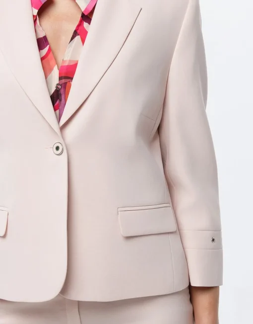 Veste tailleur chic rose
