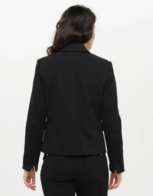 Veste tailleur noire chic